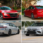 2021 Honda Accord and 2021 Toyota Camry