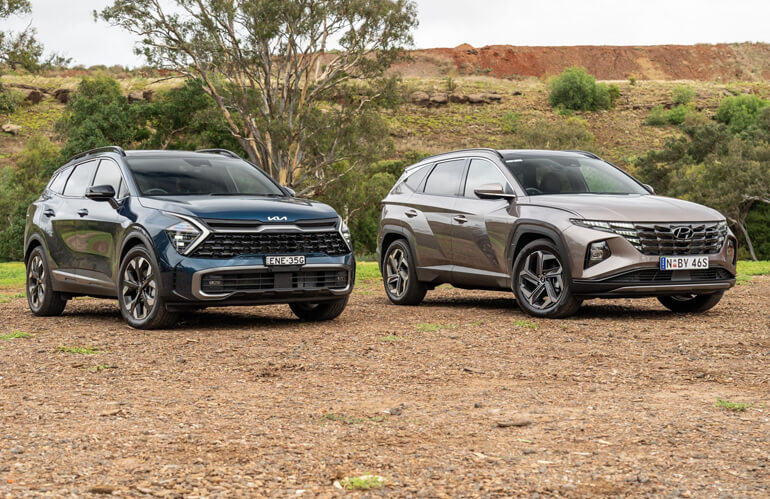 2022 Hyundai Tucson Vs 2022 KIA Sportage