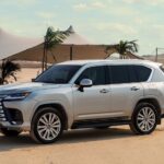 Side-view of the 2022 Lexus LX 600