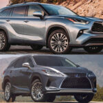 2022 Toyota Highlander Vs 2022 Lexus RX