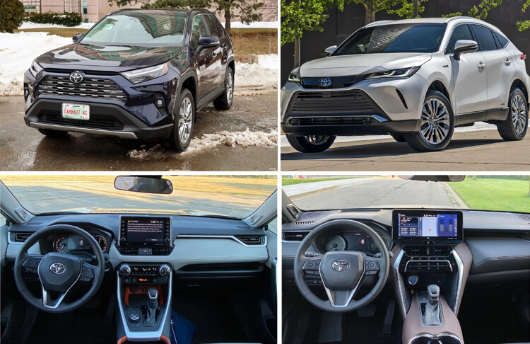 2022 Toyota RAV4 Vs 2022 Toyota Venza