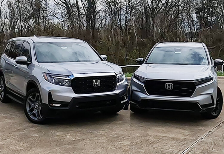 2023 Honda Pilot and 2023 Honda CR-V