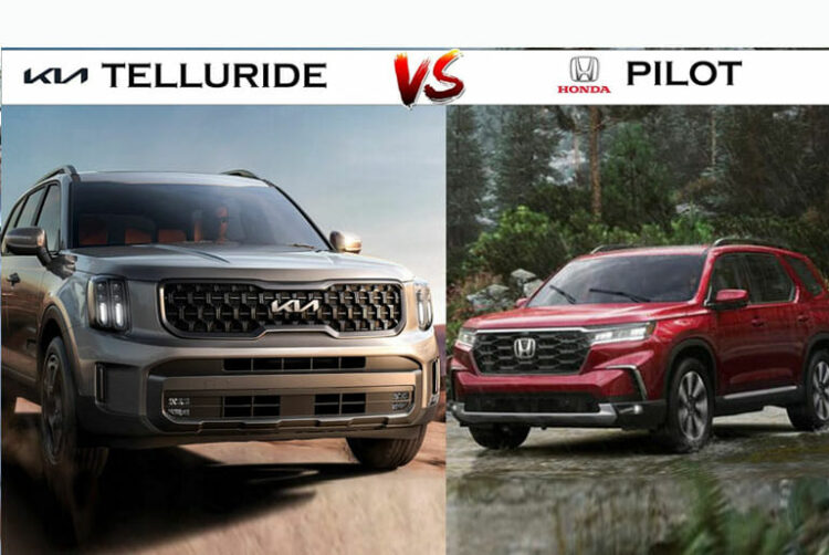 2023 Kia Telluride Has 1 Big Advantage Over Honda Pilot