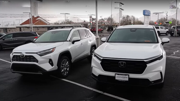 2023 Toyota RAV4 Vs. 2023 Honda CR-V