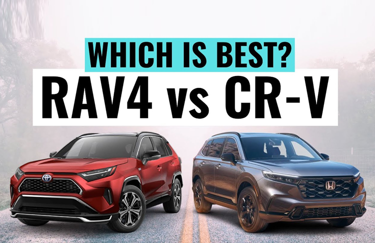 2023 Toyota RAV4 Vs. 2023 Honda CR-V