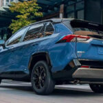 2023 toyota rav4 prime back view