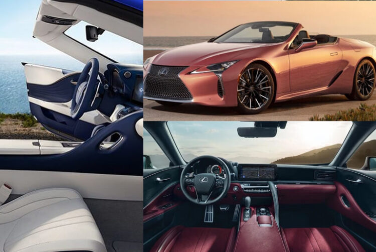 2024 Lexus LC 500 Convertible Gets COPPER CREST