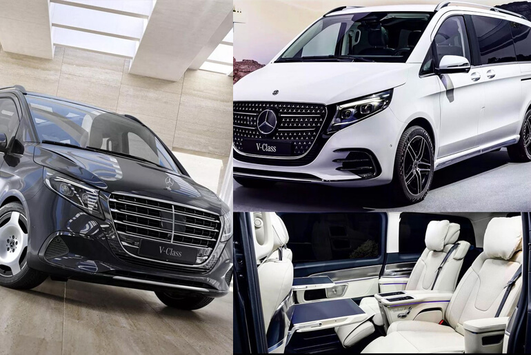 2024 Mercedes V-Class revealed with a massive facelift, OFFICIAL Exterior Interior Details