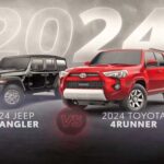 2024 Toyota 4Runner Vs. 2024 Jeep Wrangler