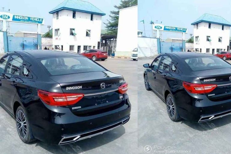 FLASH New Model Innoson Saloon Car Spotted Today