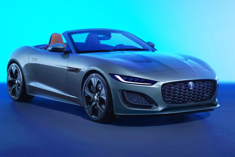 The 2023 F-Type Jaguar Designed To Celebrate The 75th Anniversary Of The Jaguar Sports Cars