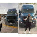 36-Year-Old Lady Resigns Her Teaching Job and Becomes Truck Driver