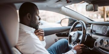 A man Driving