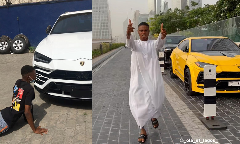 From being a cleaner to most followed Car influencer in Africa – Ola of Lagos celebrates birthday with testimony in a Lamborghini