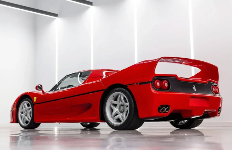 Meet The 18-Year-Old Ferrari F50 Expected To Fetch ₦4.5 billion At An Auction