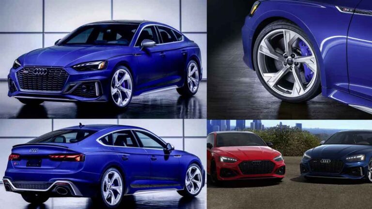 2021 Audi RS5 Coupe & Sportback Get Styling Tweaks With Two New Limited-edition Models
