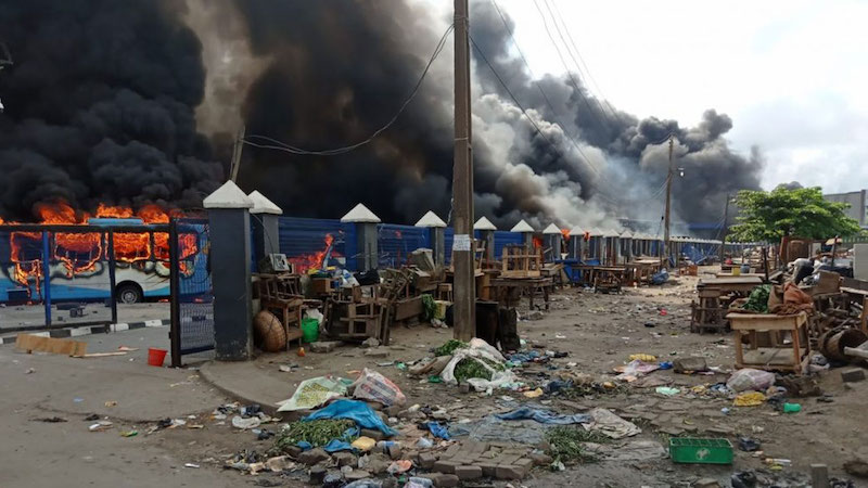 21 Years Man Sent To Kirikiri For Burning BRT Bus Terminal