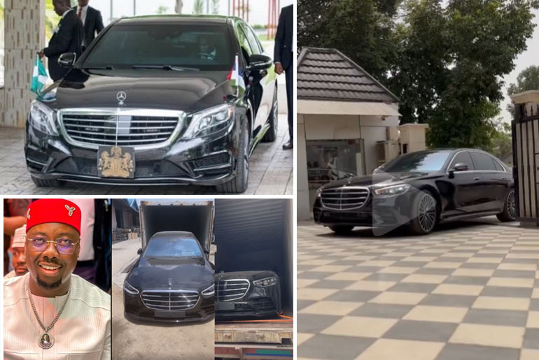 Obi Cubana Owns A Mercedes Maybach S-Series, The Same Car President Buhari Uses As Official car