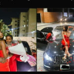 James Brown’s sister, Gracious gets a Mercedes Benz from her boyfriend as Valentine gift