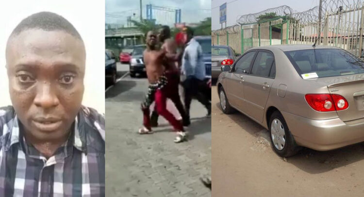 Man who stole Toyota Corolla from a mall in Warri confesses