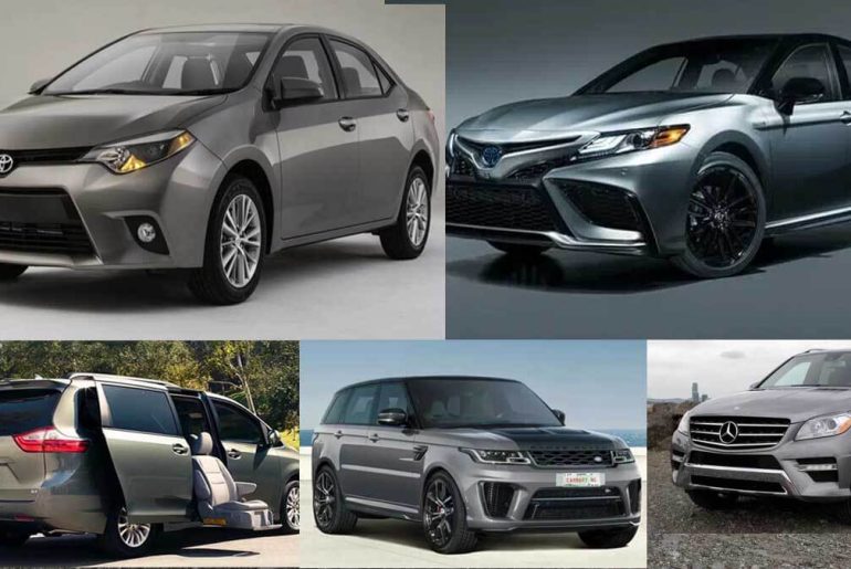 Best selling cars in Nigeria 2021