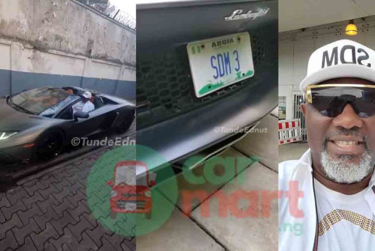 Dino Melaye Acquires N460m 2020 Lamborghini Aventandor Roadstar