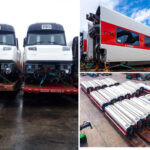 Lagos takes delivery of trains for the Red Line Rail System
