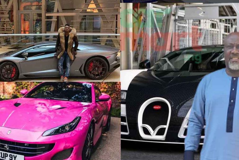 Nigerian Celebrities That Drive Buggati And Ferrari carmart