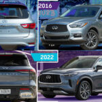 A Quick Look At The 2016 Infiniti QX60 Vs. 2022 Infiniti QX60