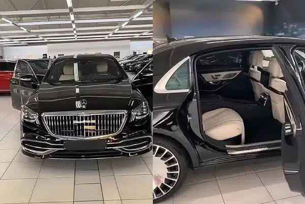 burna boy Mercedes-Maybach S650