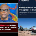 Access Holdings CEO, Herbert Wigwe, Five Others Die In Helicopter Crash In California