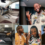 After Purchase Of 2022 Mercedes Benz Maybach, Davido Overtake Wizkid, Burna boy become Richest Musician With Most Expensive Cars