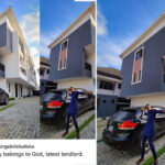 As Nigerian artist Jideonwor Gabriel Udoka CEO of Vivid Exclusive Art Gallery splashes Millions of Naira as he buys his Dream Mansion and A Venza