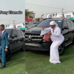 As Ola of Lagos Mimic Nigerian billionaires and their dancing steps in different exotic cars