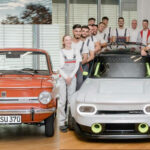 Audi brings back the classic NSU Prinz 4 as an electric sports car with e-tron technology