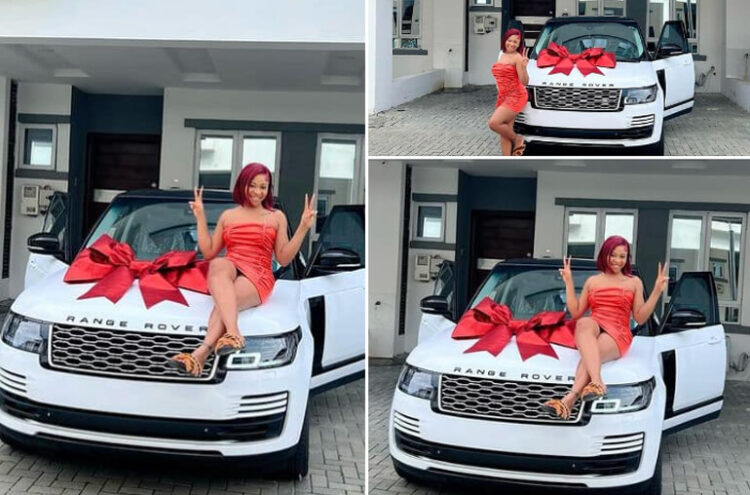 BBNaija Star, Olivia Gifts Herself Range Rover SUV