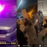 Man destroys a Range Rover bought for a “side chick” at a popular nightclub in Ikoyi for cheating on him