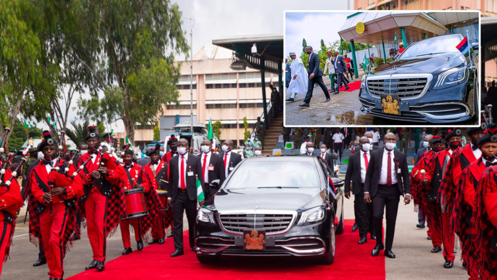 Features Of The Nigerian President’s Official Car You Should Know