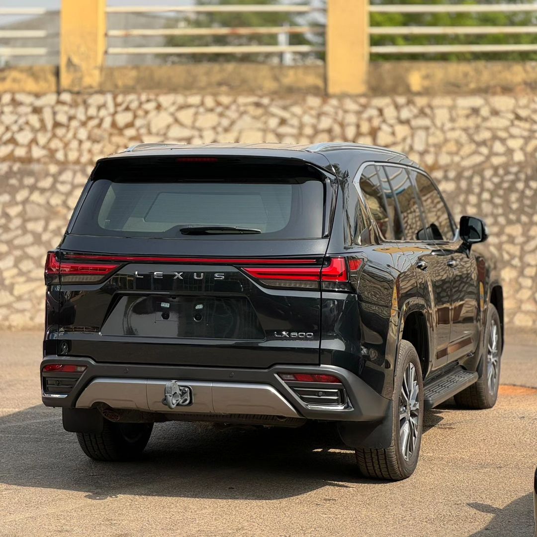 Only One Option: Why the 2024 Lexus LX 600 Is Actually Worth 380 Million naira in Nigeria 2 Back view of bulletproof 2023 Lexus LX 600.jpg
