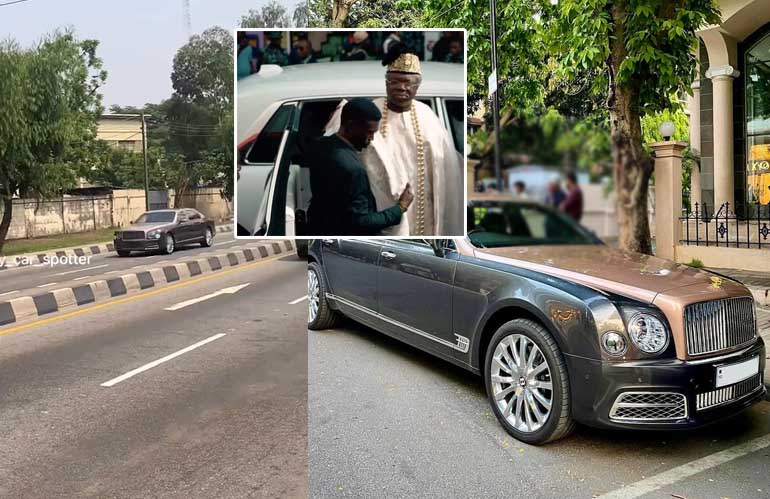 Bentley Mulsanne Worth N200 Million Belonging to Chief Olu Okeowo