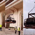 Billionaire Goes Through Extreme Measures To Bring In N2.5 Billion Rolls Royce Into His Penthouse Living Room,