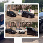 Billions Of Naira Worth of Exotic Cars Spotted At Abuja Wedding