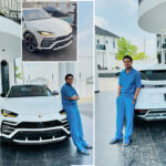 Blord show off his newly acquired 2020 Lamborghini Urus worth N430 Million