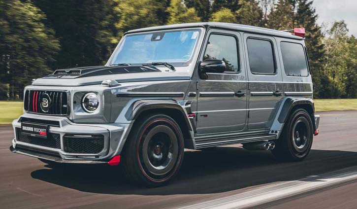 Brabus Revealed Rocket Edition of Mercedes-AMG G63