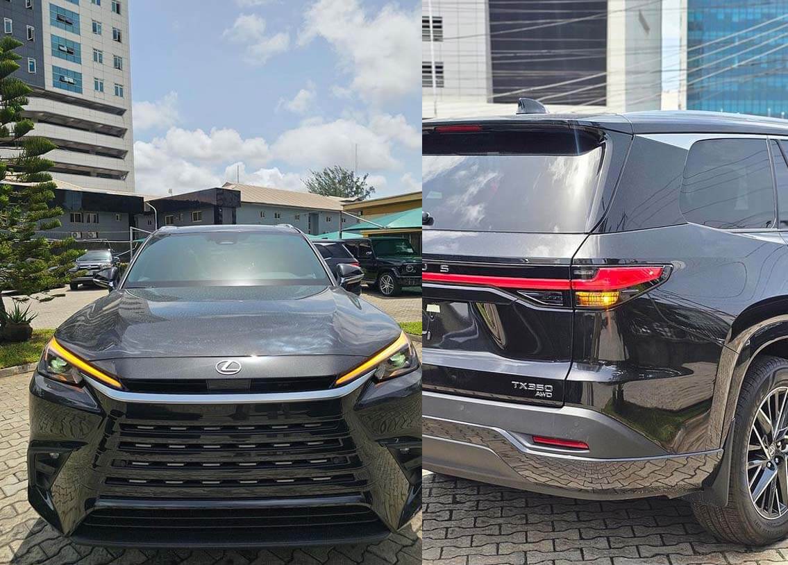 Brand New 2024 Lexus TX350 arrives in Nigeria