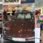 Burna Boy’s Younger Sister, Nissi Splashes N80 Million on a 2024 Porsche Taycan Supercar, Video Trends