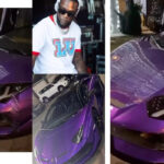 Burna boy Lamborghini Aventador SVJ