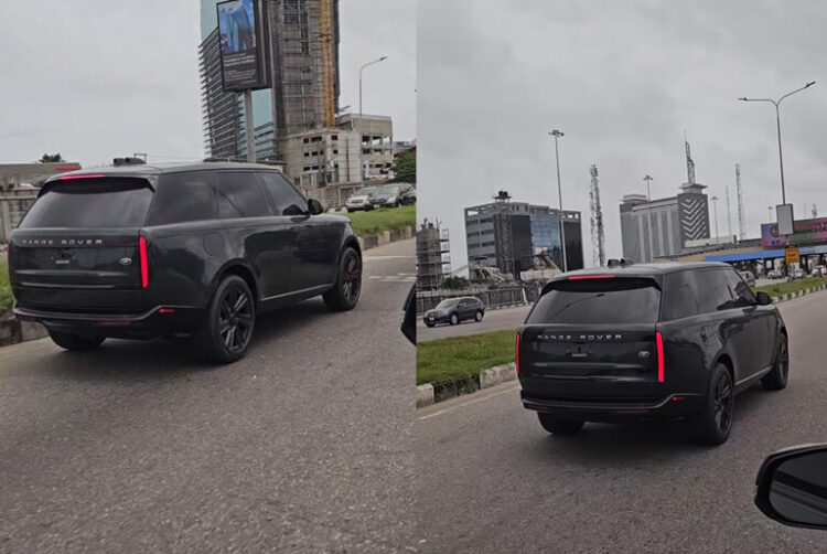 Camera Spots N280 Million 2023 Range Rover Vogue Gliding Through the Streets of Lagos