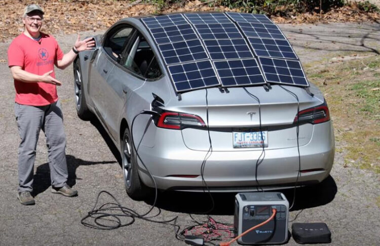 Can you Charge an Electric Car Battery With Solar Energy