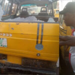 Car owner Dead As Commercial Bus Collides With Private Car In Lagos